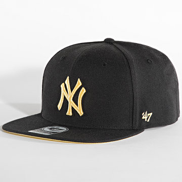  '47 Brand - Casquette Snapback Captain BLPCP17WBP New York Yankees Noir