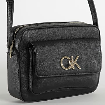  Calvin Klein - Sac A Main Femme Re-Lock 9397 Noir