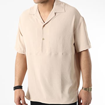  Classic Series - Chemise Manches Courtes FT-7002 Beige