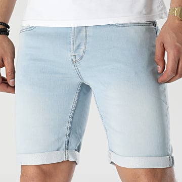  Only And Sons - Short Jean Ply Bleu Wash