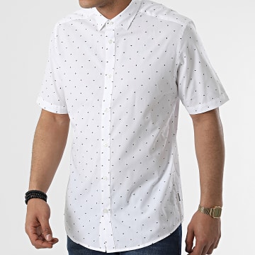  Only And Sons - Chemise A Manches Courtes Sane 1243 Blanc