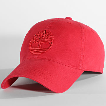  Timberland - Casquette A1E9M Rouge