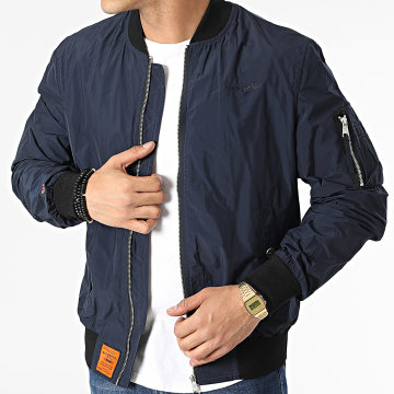  Bombers Original - Bomber MA1 Bleu Marine