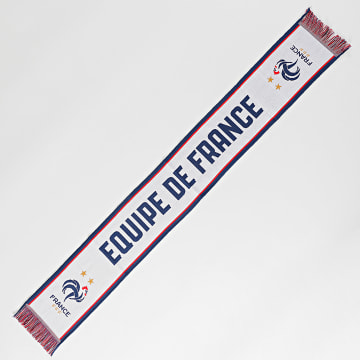  FFF - Echarpe Equipe De France F21071 Blanc Rouge