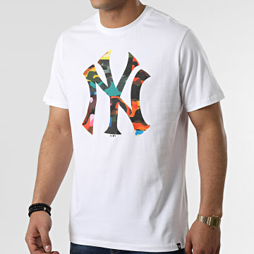  '47 Brand - Tee Shirt Echo New York Yankees MSK092421 Blanc