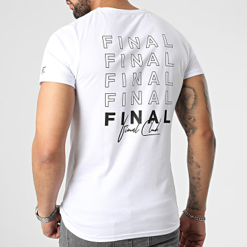  Final Club - Tee Shirt Premium Print Back 921 Blanc