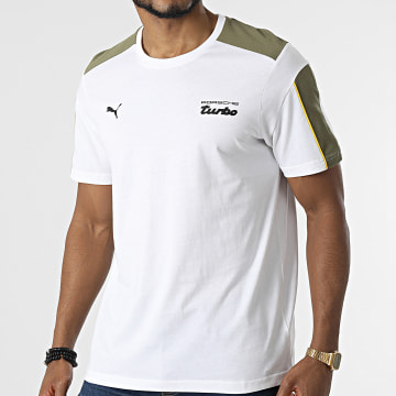  Puma - Tee Shirt PL T7 533784 Blanc