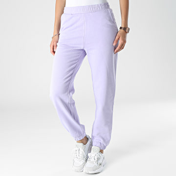  Only - Pantalon Jogging Femme Line Violet