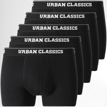  Urban Classics - Lot De 5 Boxers TB4417 Noir