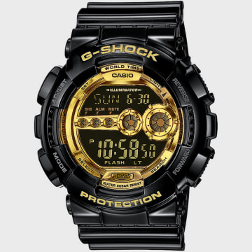  Casio - Montre G-Shock GD-100GB-1ES Noir Doré