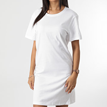  Urban Classics - Robe Tee Shirt Femme TB4809 Blanc