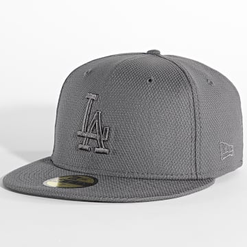  New Era - Casquette Fitted 59Fifty Diamond Era Los Angeles Dodgers Gris