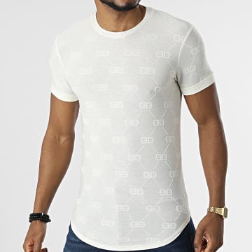  Uniplay - Tee Shirt Oversize UY823 Blanc Cassé