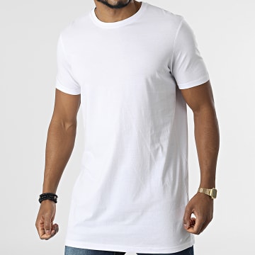  Brave Soul - Tee Shirt Oversize Lenon Blanc