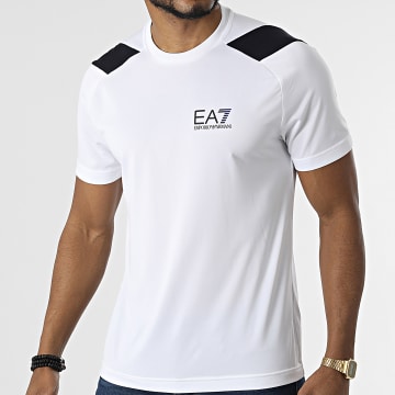  EA7 Emporio Armani - Tee Shirt 3LPT59-PJESZ Blanc