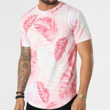  Frilivin - Tee Shirt Oversize 15885 Rose Floral