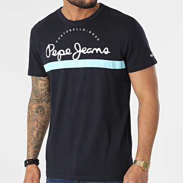 Pepe Jeans - Tee Shirt Abrel Bleu Marine