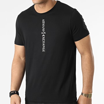  Armani Exchange - Tee Shirt 3LZTBN-ZJA5Z Noir Argenté