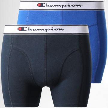  Champion - Lot De 2 Boxers U20003 Noir Bleu Roi