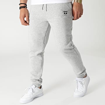  Séries TV et Films - Pantalon Jogging Mugiwara Gris Chiné