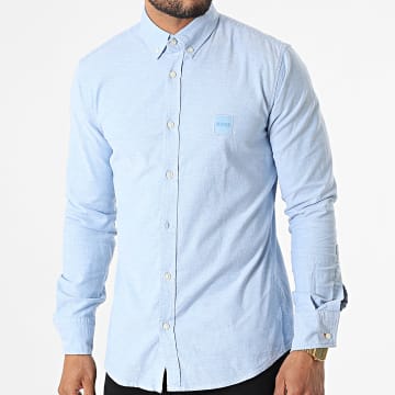  BOSS - Chemise Manches Longues Mabsoot 50467324 Bleu Marine