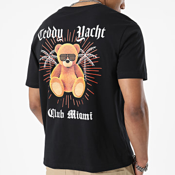  Teddy Yacht Club - Tee Shirt Oversize Large Miami Noir