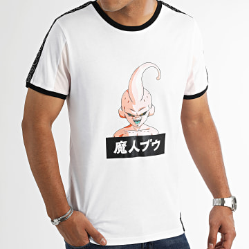  Dragon Ball Z - Tee Shirt A Bandes Majin Buu Blanc