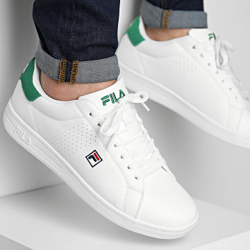 Fila - Crosscourt 2 F Low Sneakers FFM0002 Bianco Verde Verdone