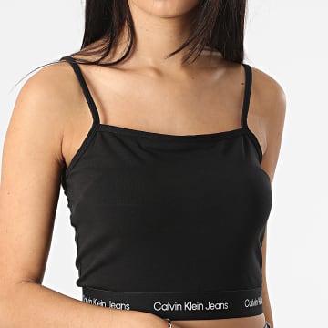  Calvin Klein - Débardeur Femme Crop 9129 Noir