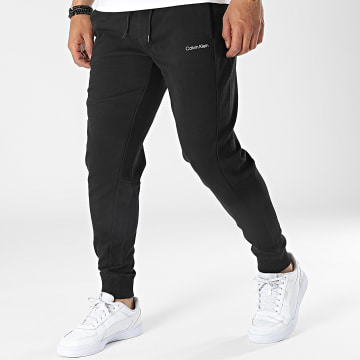  Calvin Klein - Pantalon Jogging Interlock Micro Logo 8941 Noir