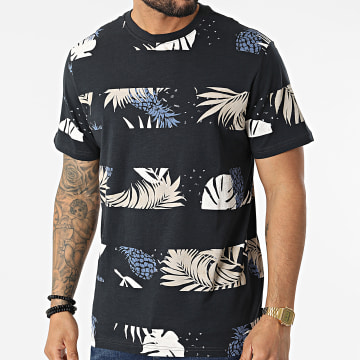  Only And Sons - Tee Shirt Melodi Bleu Marine Floral