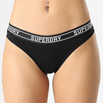  Superdry - Culotte Femme Multi Logo Noir