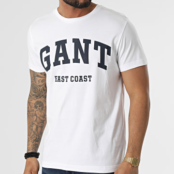  Gant - Tee Shirt MD 2003129 Blanc