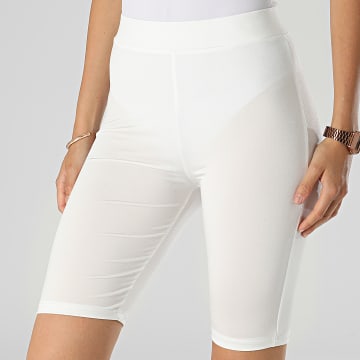  Girls Outfit - Short Cycliste Femme NT617 Blanc