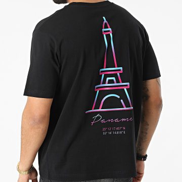  Luxury Lovers - Tee Shirt Oversize Large Vice City Paname Noir