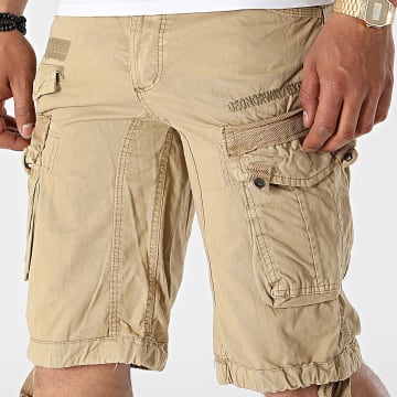  Geographical Norway - Short Cargo Panoramique Basic Beige
