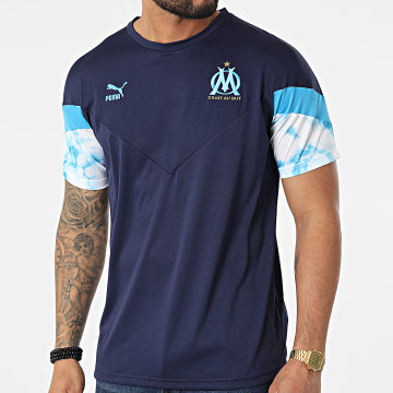  Puma - Tee Shirt De Sport OM 765152 Bleu Marine
