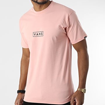  Vans - Tee Shirt A5E81 Rose Clair