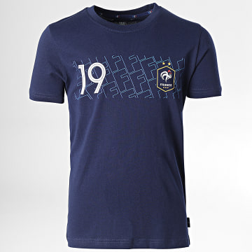  FFF - Tee Shirt Enfant Benzema Bleu Marine