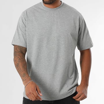 ADJ - T-Shirt Oversize Large Grau