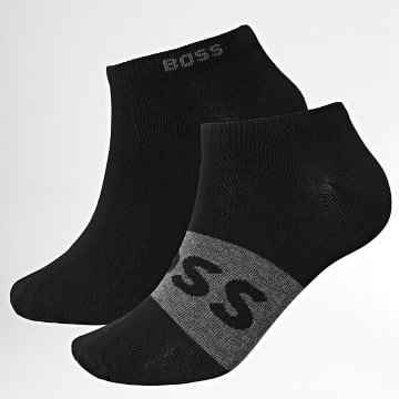 BOSS - Lot De 2 Paires De Chaussettes 50469720 Noir