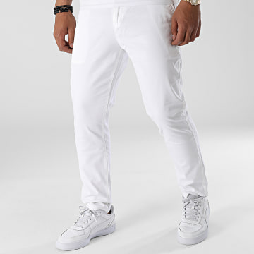 Armita - Pantalon Chino Slim PA-7162 Blanc