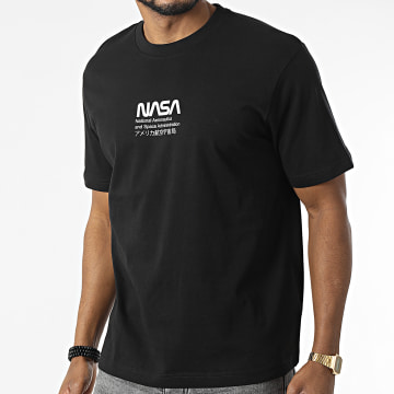  NASA - Tee Shirt Oversize Large Small Admin Noir