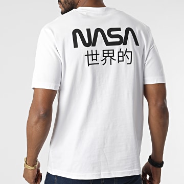  NASA - Tee Shirt Oversize Large Japan Blanc