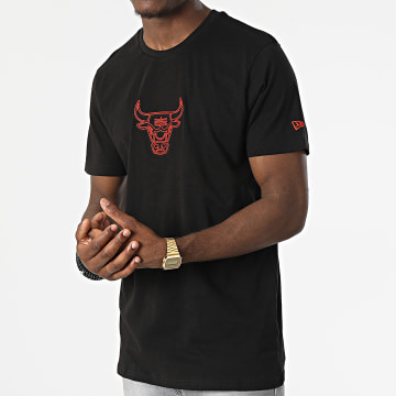  New Era - Tee Shirt Chicago Bulls 12553345 Noir