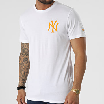  New Era - Tee Shirt New York Yankees 13083954 Blanc