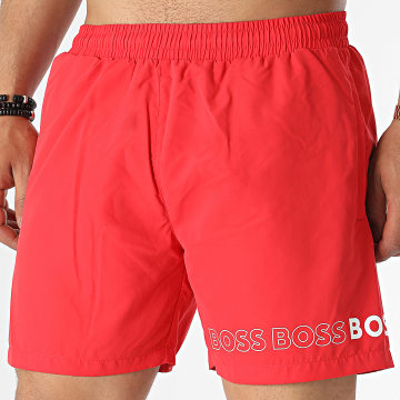  BOSS - Short De Bain Dolphin 50469300 Rouge