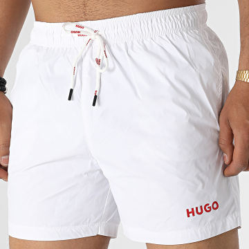  HUGO - Short De Bain Haiti 10234766 Blanc