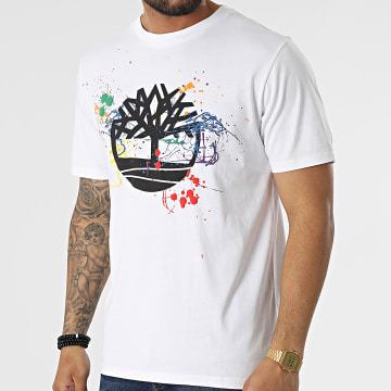  Timberland - Tee Shirt A5YZ5 Blanc
