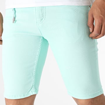  Uniplay - Short Jean 712 Turquoise Clair